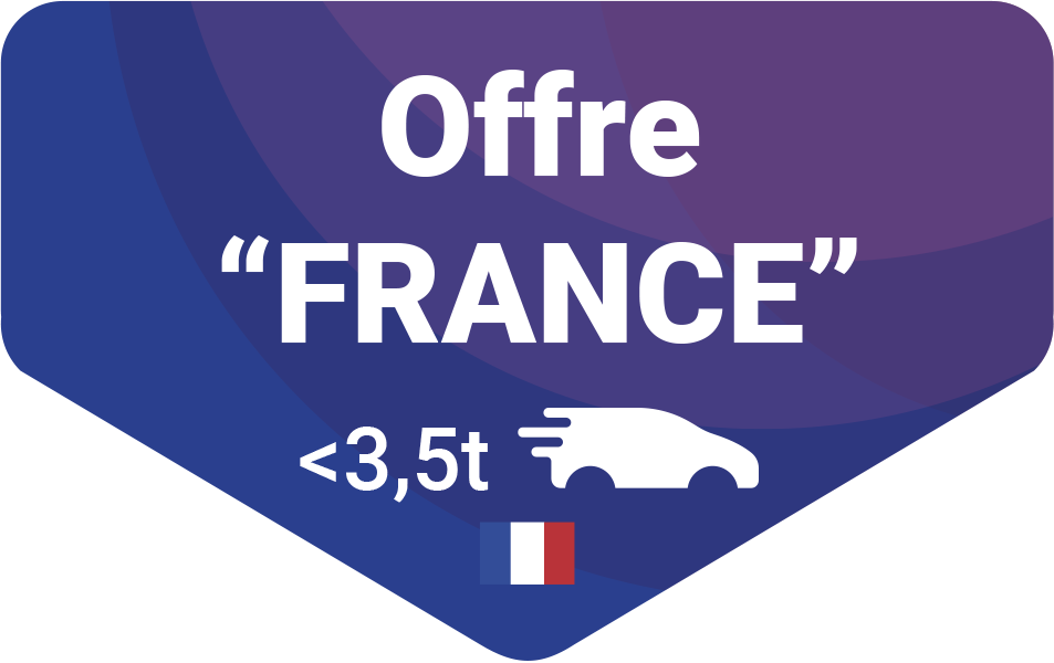 Logo offre télépéage véhicule léger France